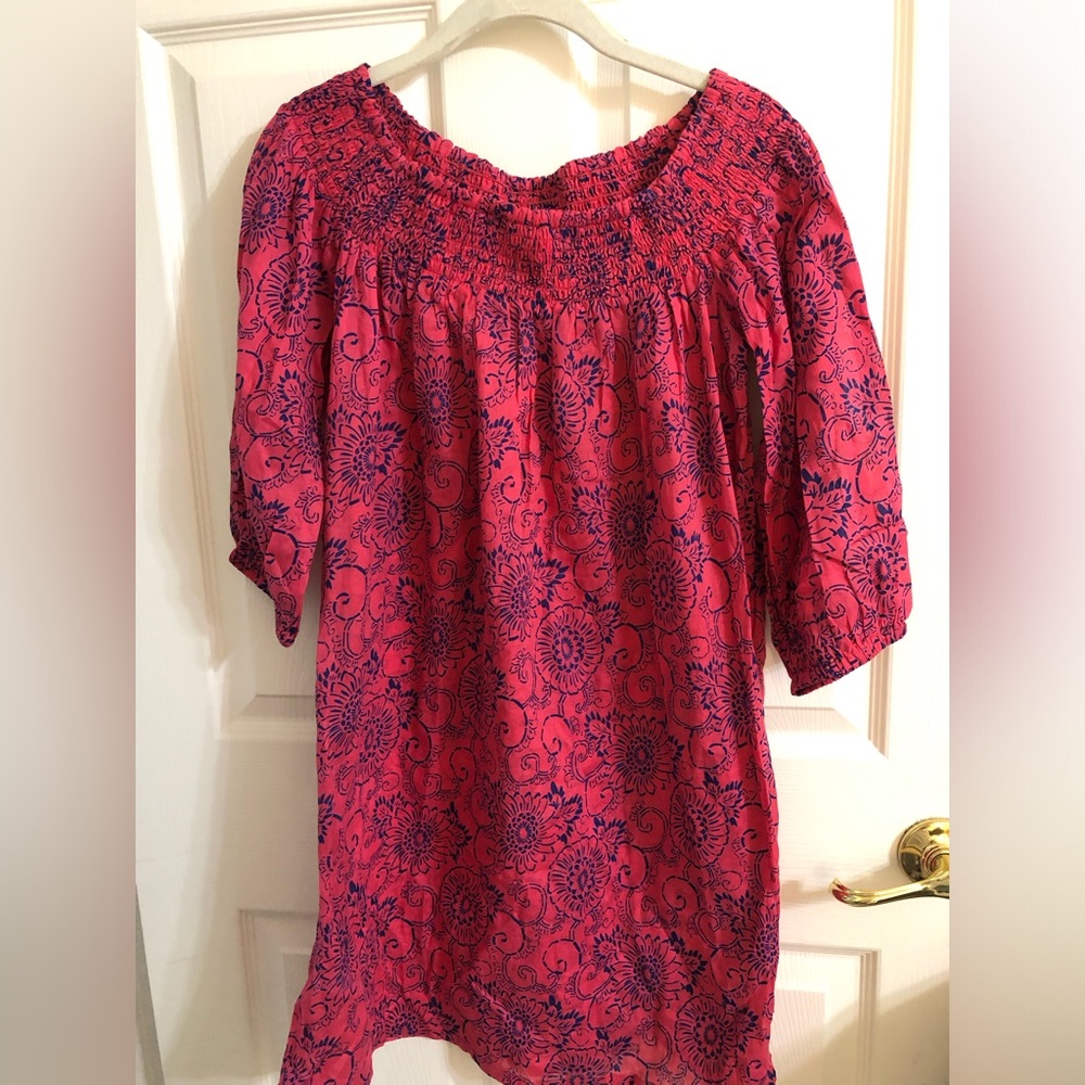 French Connection Red Off Should Dress
